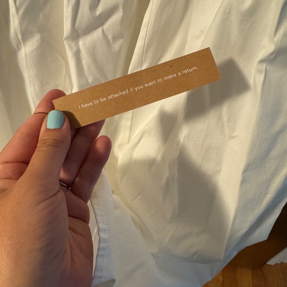 NWT Reformation Elly Dress - White - Picture 6 of 6